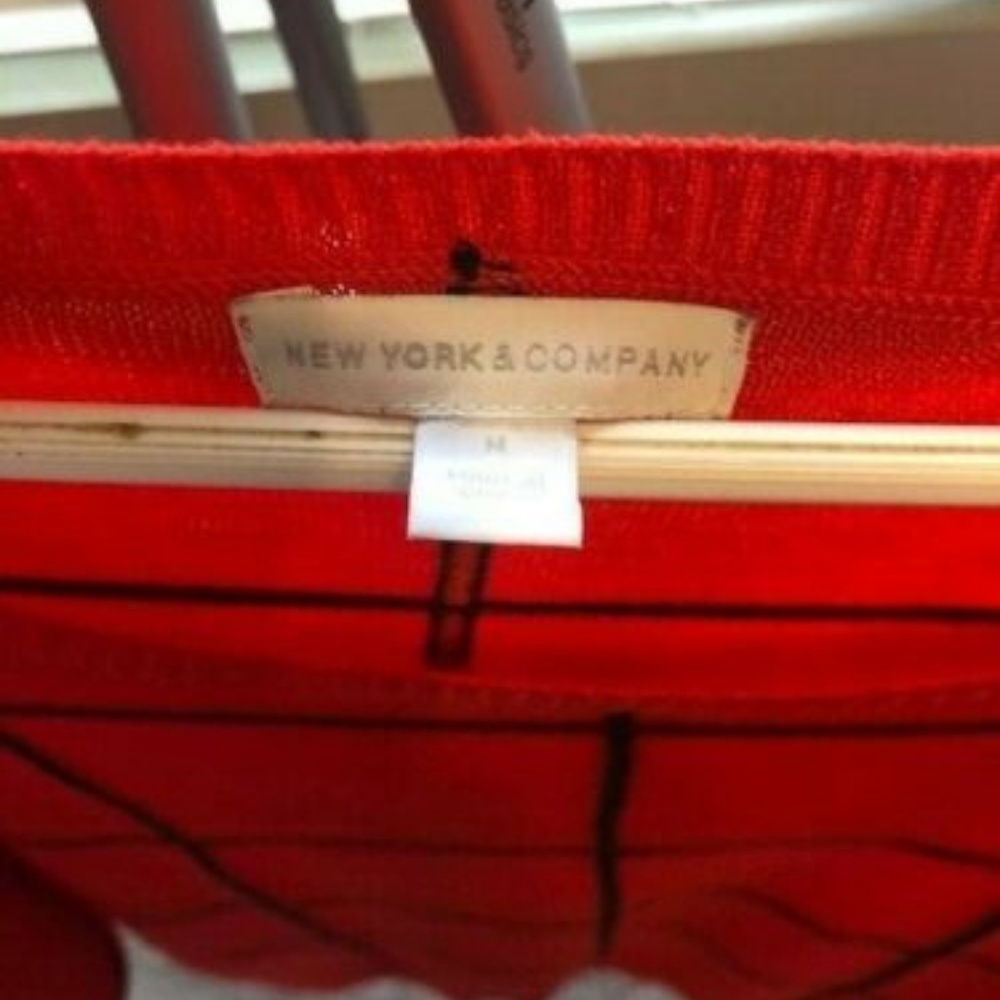 New York and Company Acrylic Blouse Womens - Picture 2 of 4